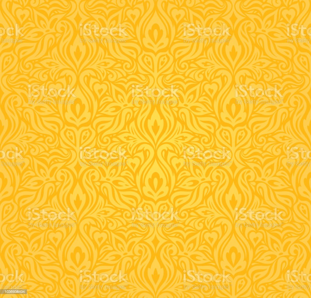 Detail Background Yellow Floral Nomer 5