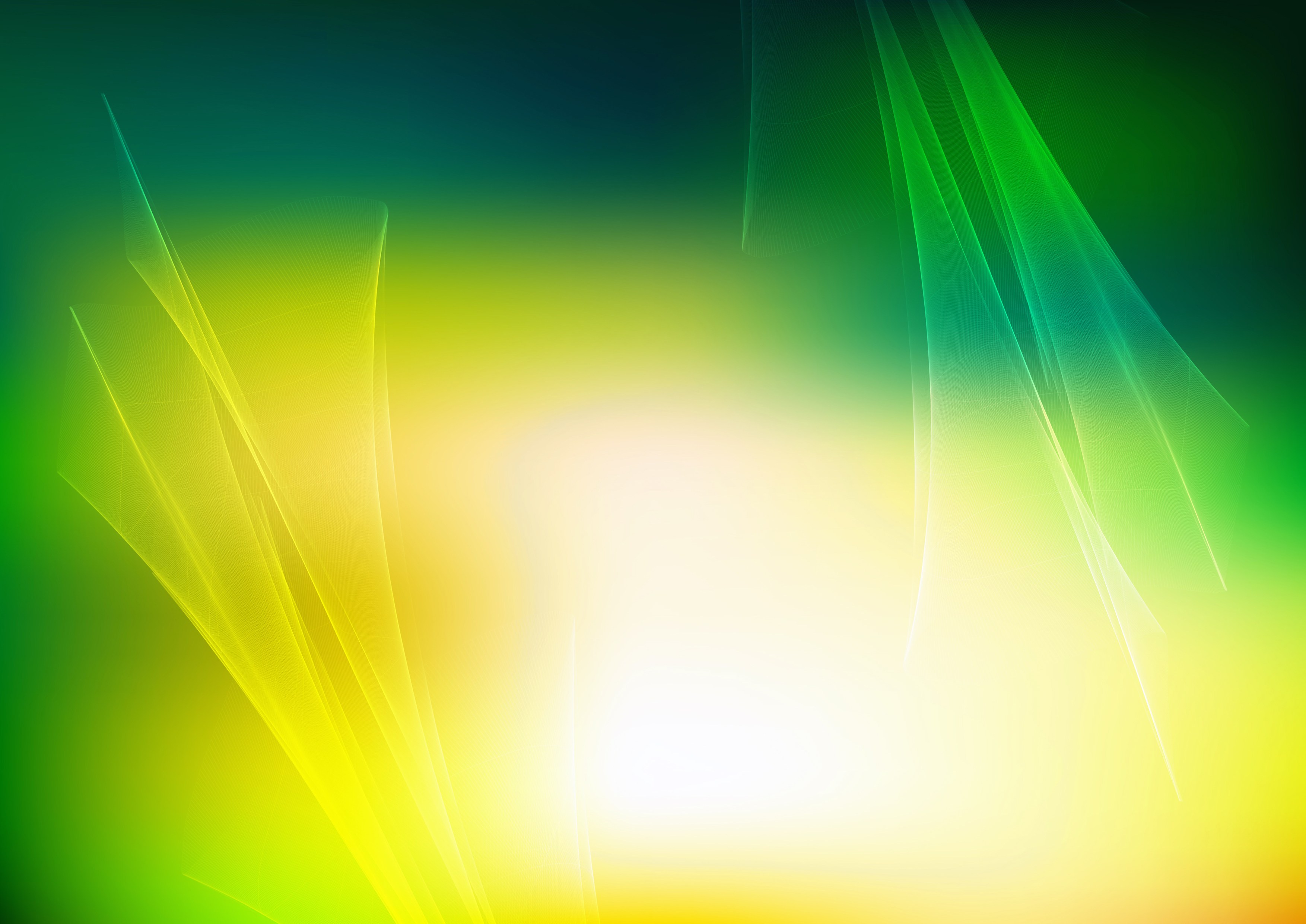 Detail Background Yellow Green Abstract Nomer 31