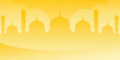 Detail Background Yellow Islamic Nomer 29