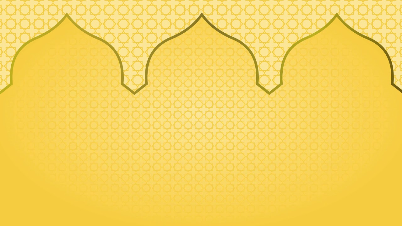 Detail Background Yellow Islamic Nomer 32