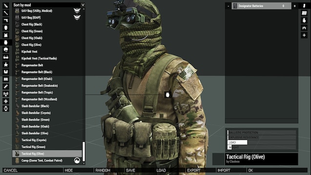 Detail Backpack On Chest Arma 3 Nomer 6