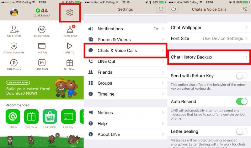 Detail Backup Line Chat Iphone Nomer 14