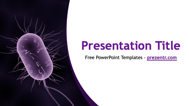 Bacteria Background For Powerpoint - KibrisPDR