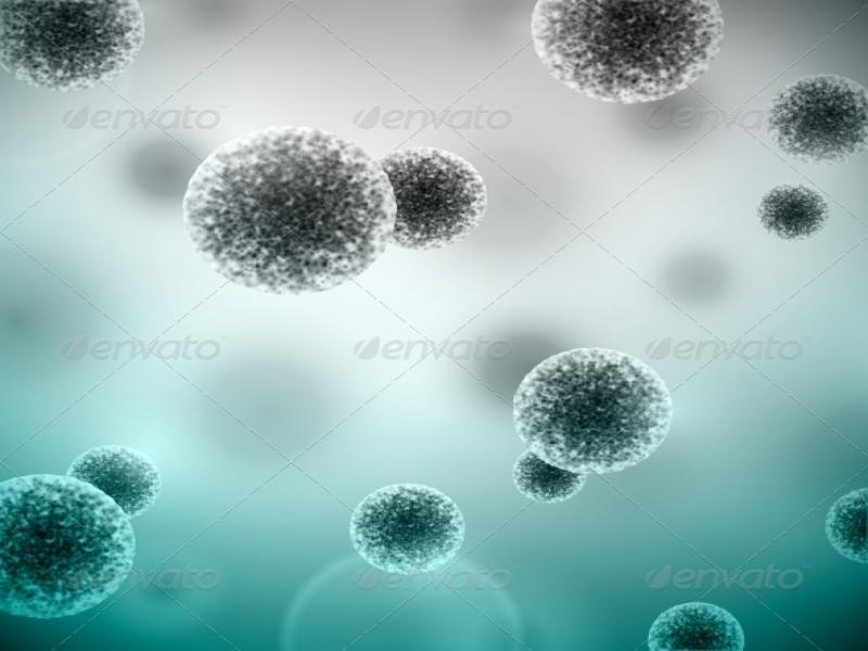 Detail Bacteria Background For Powerpoint Nomer 14