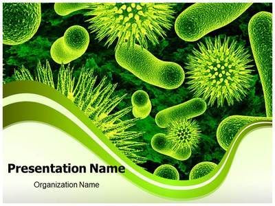 Detail Bacteria Background For Powerpoint Nomer 16