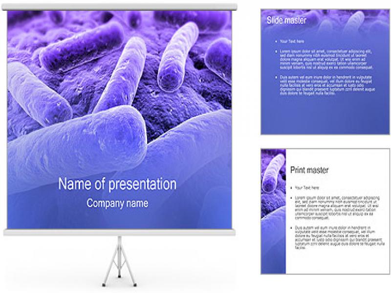 Detail Bacteria Background For Powerpoint Nomer 42