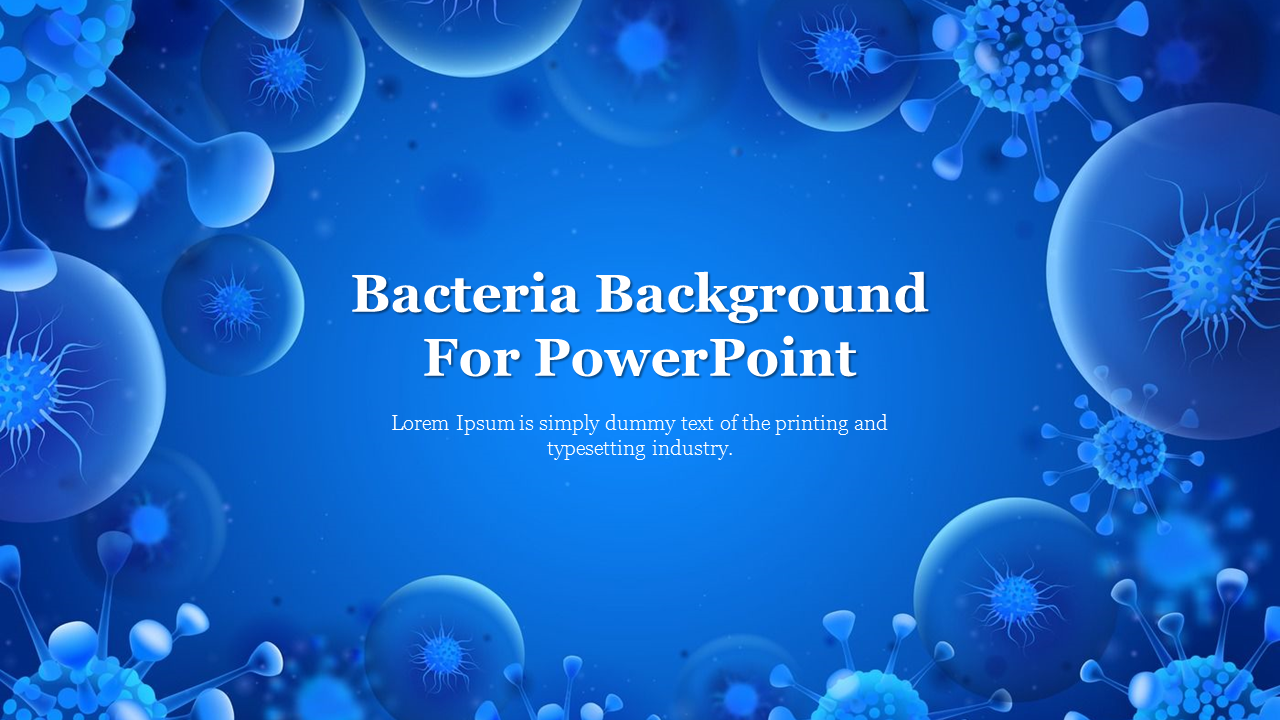 Detail Bacteria Background For Powerpoint Nomer 6