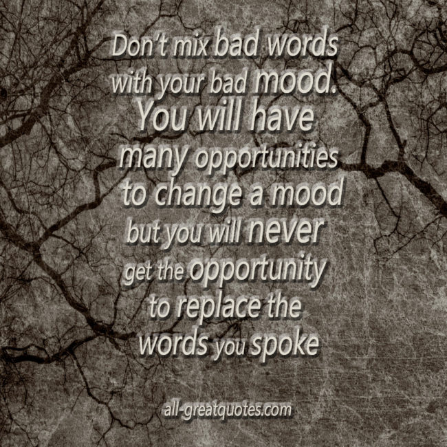 Detail Bad Words Quotes Nomer 50