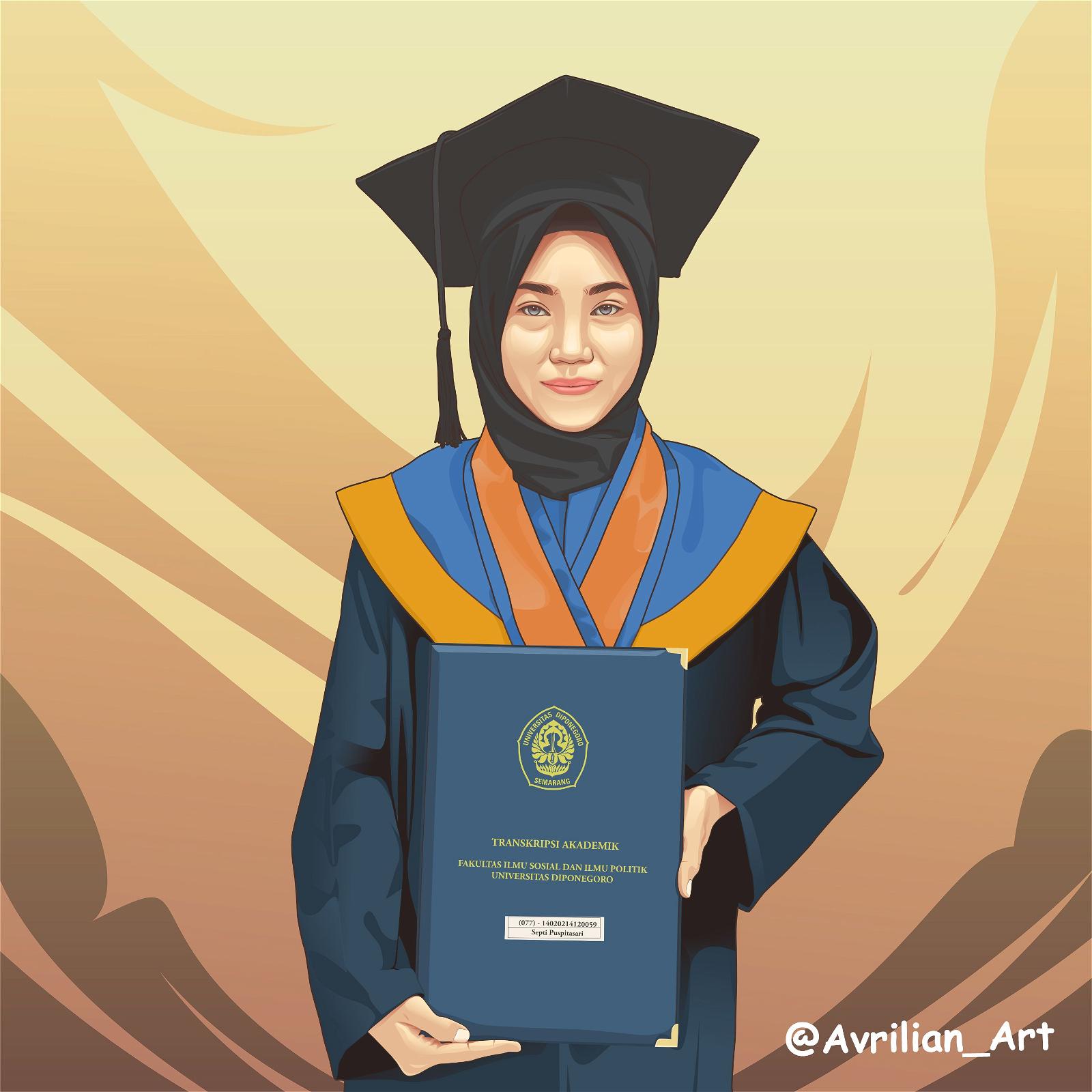 Detail Badan Karikatur Wisuda Png Nomer 12