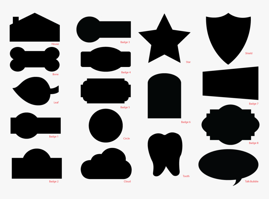 Detail Badge Shape Png Nomer 6