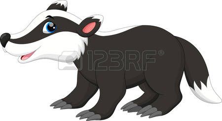 Detail Badger Clipart Nomer 29