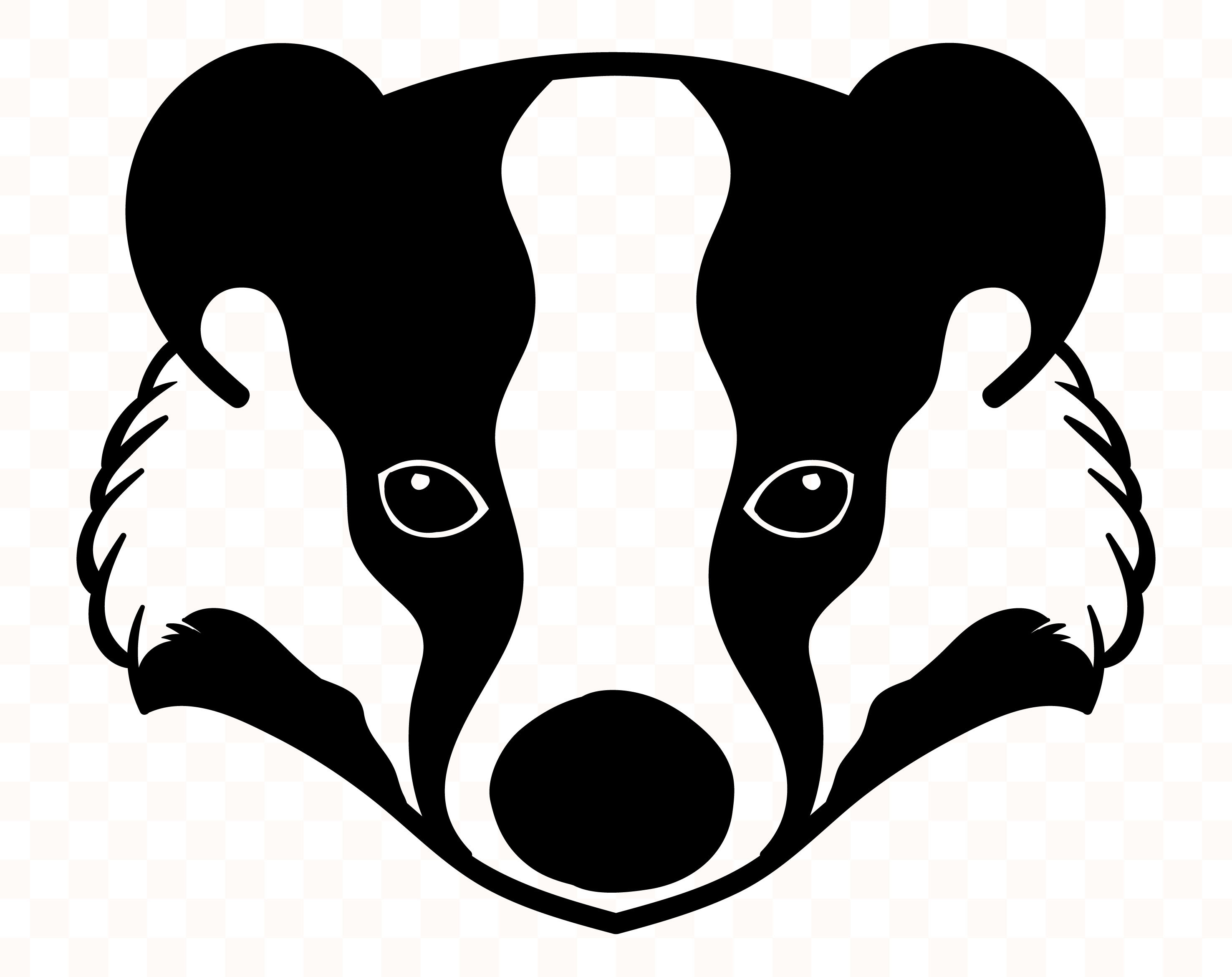 Detail Badger Clipart Nomer 38