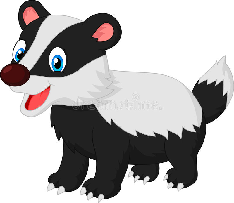 Detail Badger Clipart Nomer 8