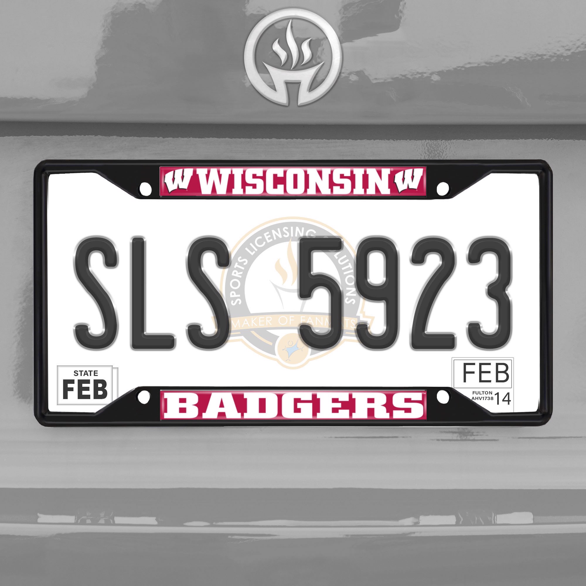 Detail Badger License Plate Frame Nomer 39