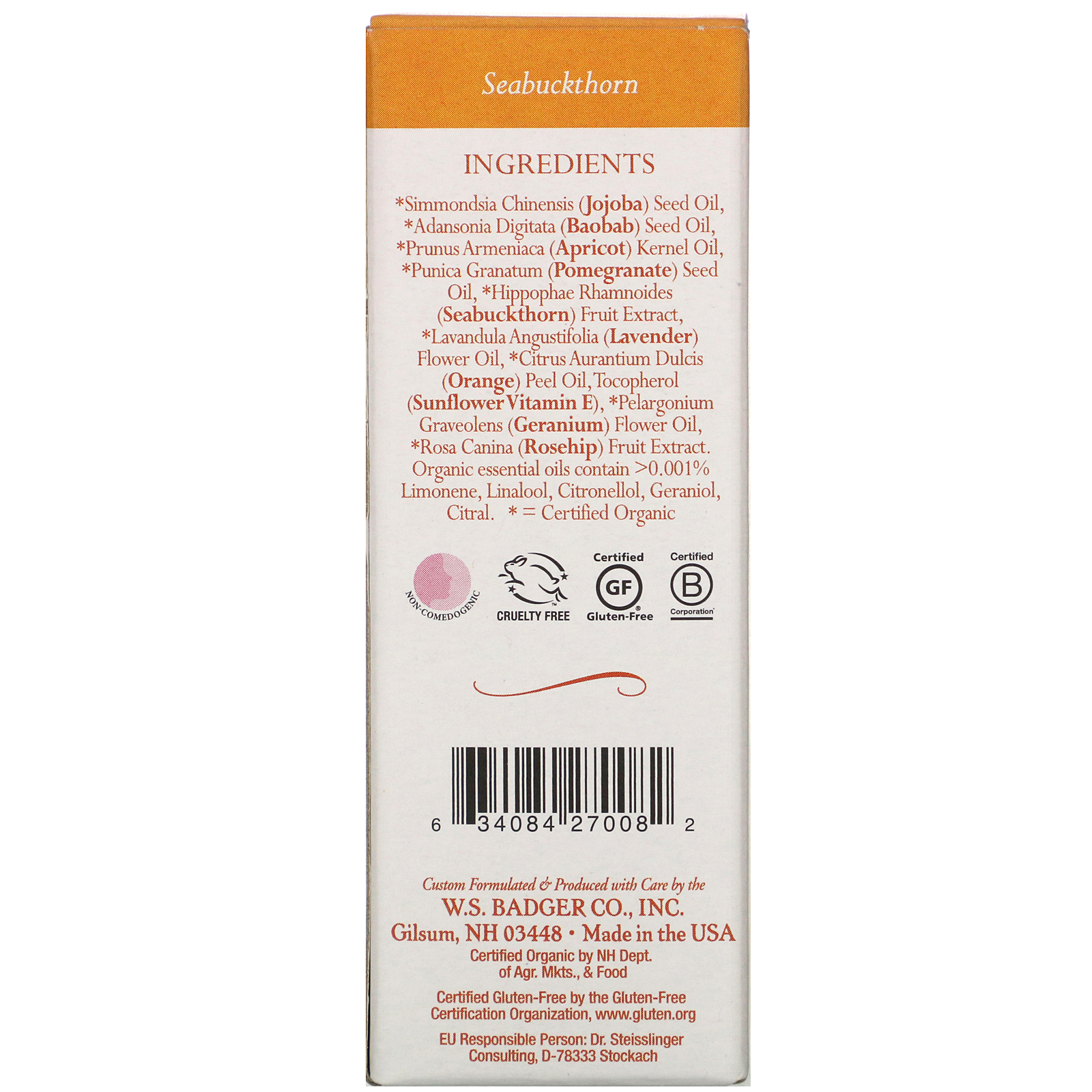 Detail Badger Seabuckthorn Face Oil Nomer 13