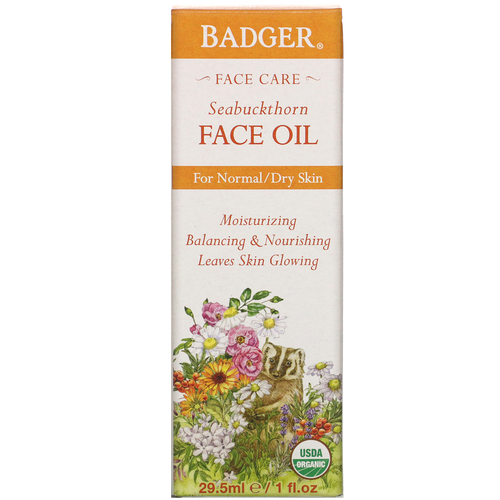 Detail Badger Seabuckthorn Face Oil Nomer 19