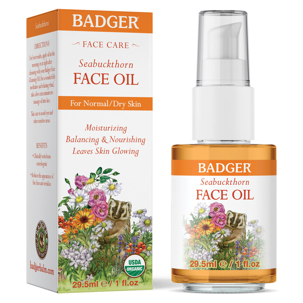 Detail Badger Seabuckthorn Face Oil Nomer 4