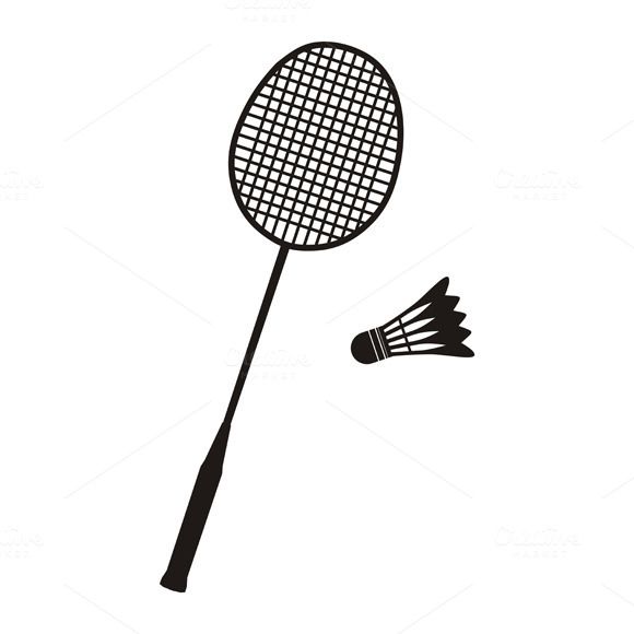 Detail Badminton Racket Clipart Nomer 10