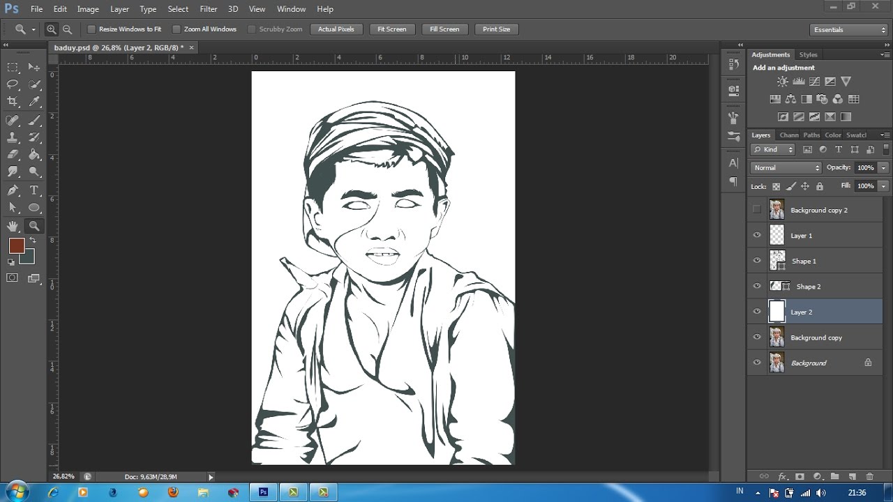 Detail Baduy Vector Nomer 48