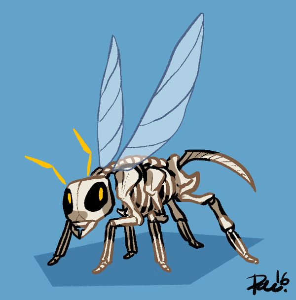 Bee Skeleton - KibrisPDR