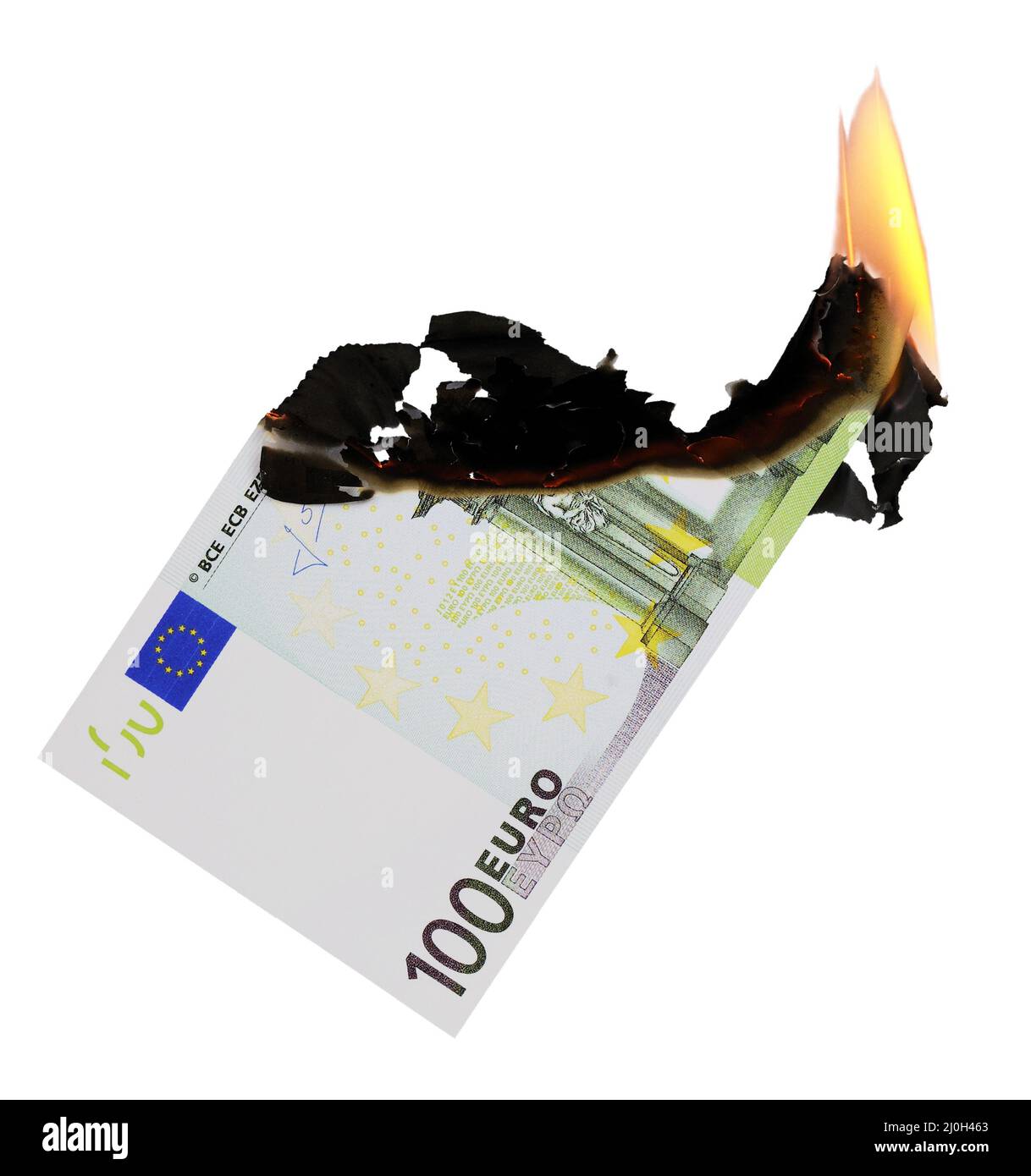 Detail Bild 100 Euro Schein Nomer 1