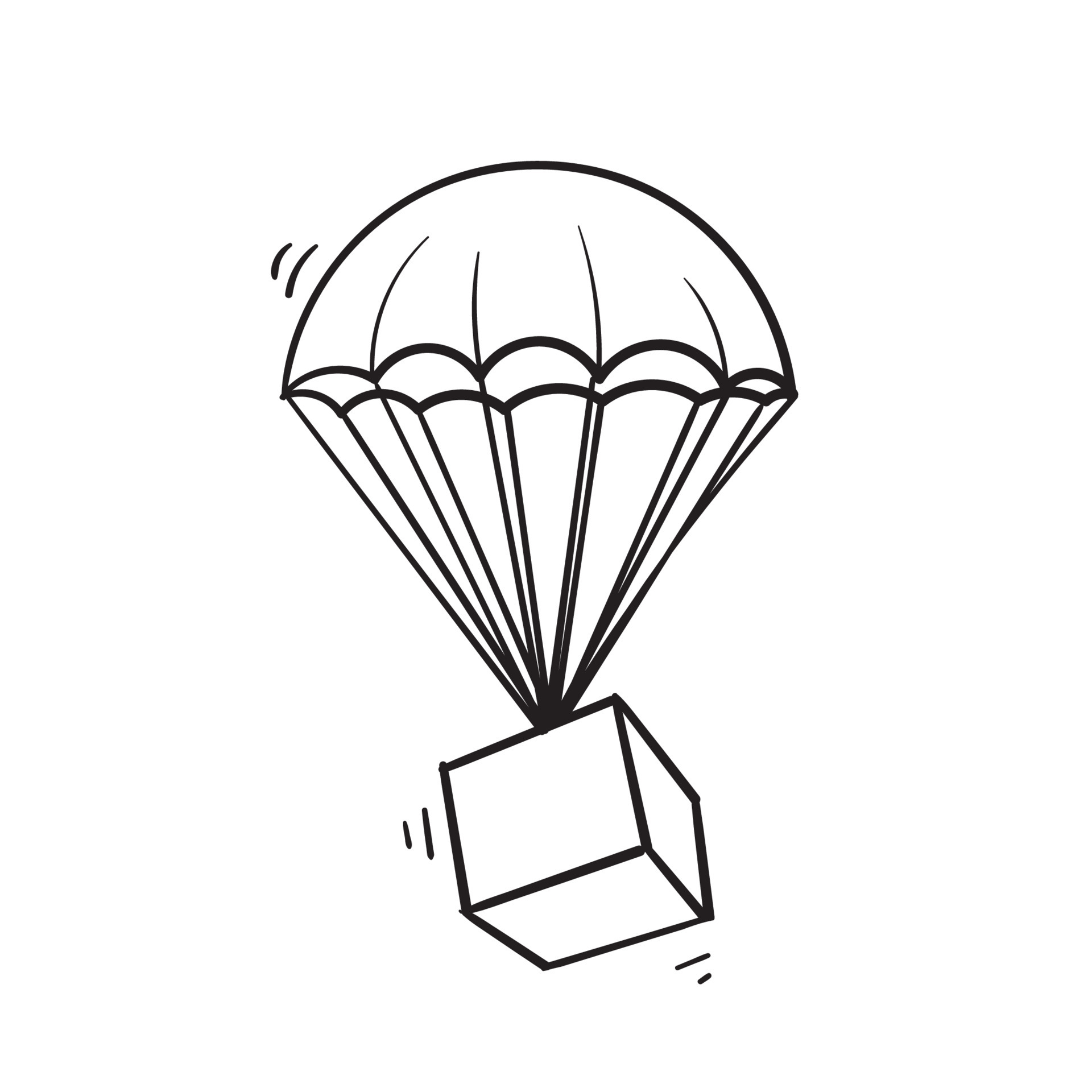 Detail Dibujo Paracaidas Nomer 15