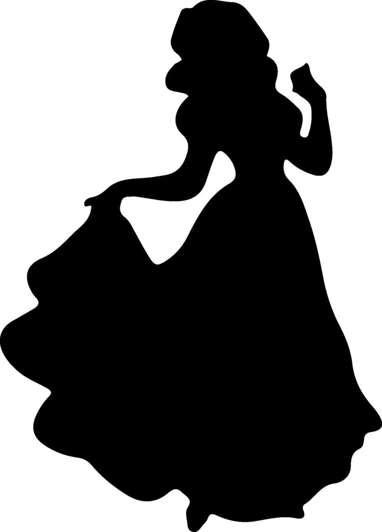 Detail Silhouette Prinzessin Nomer 2