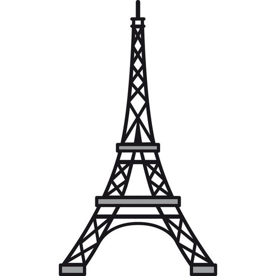 Detail Stempel Eiffelturm Nomer 9