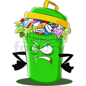 Detail Trash Can Clipart Nomer 6
