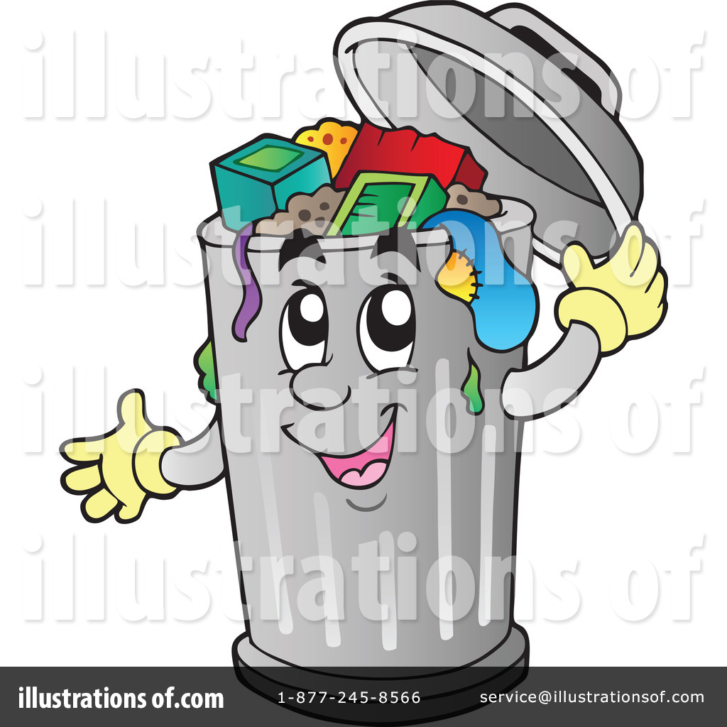 Detail Trash Can Clipart Nomer 17