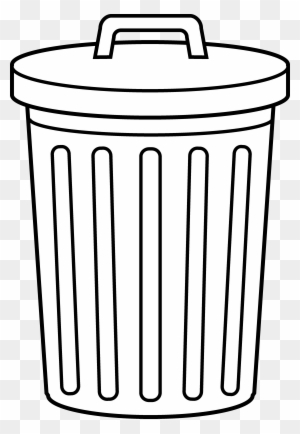 Detail Trash Can Clipart Nomer 2