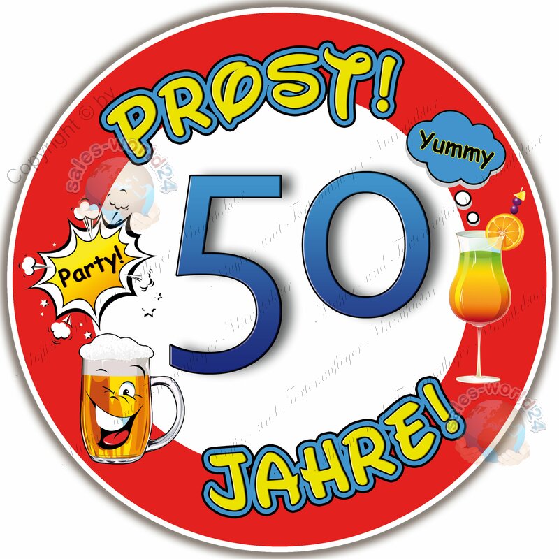 Detail 50ster Geburtstag Nomer 14