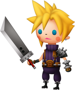 Detail Cloud Strife Schwert Nomer 3