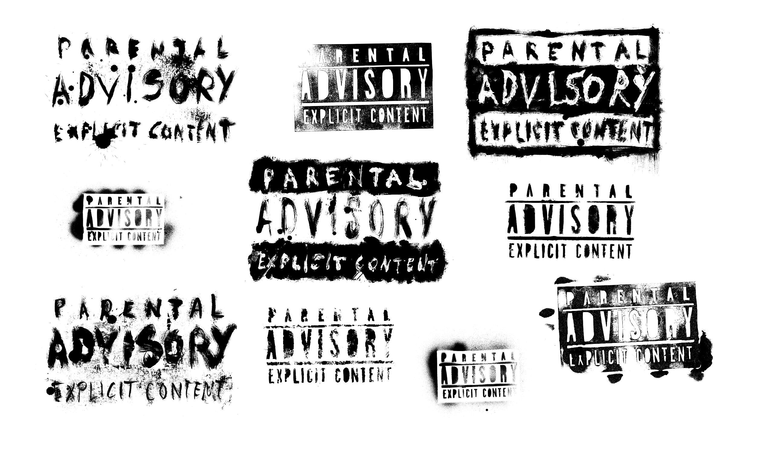 Detail Explicit Content Logo Nomer 13