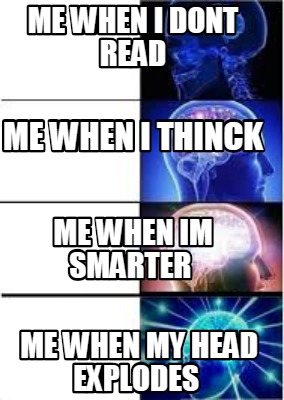 Detail Exploding Brain Meme Template Nomer 23