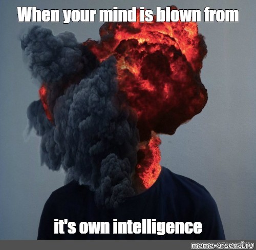 Detail Exploding Brain Meme Template Nomer 43