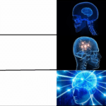 Detail Exploding Brain Meme Template Nomer 8