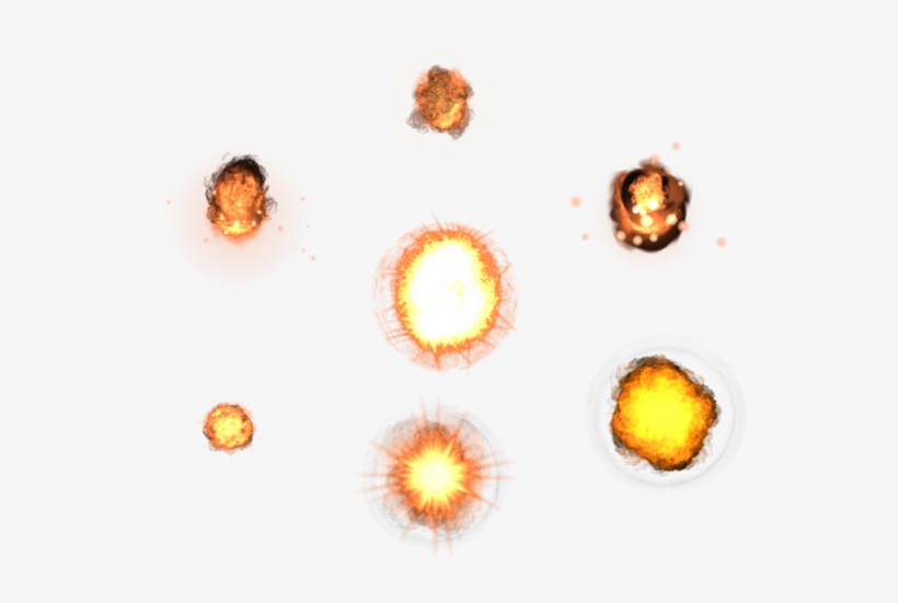 Detail Explosion Effect Transparent Nomer 46