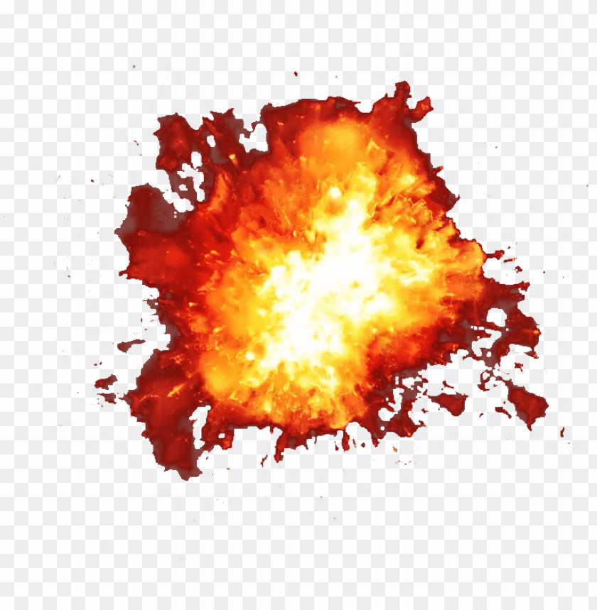 Detail Explosion No Background Nomer 8