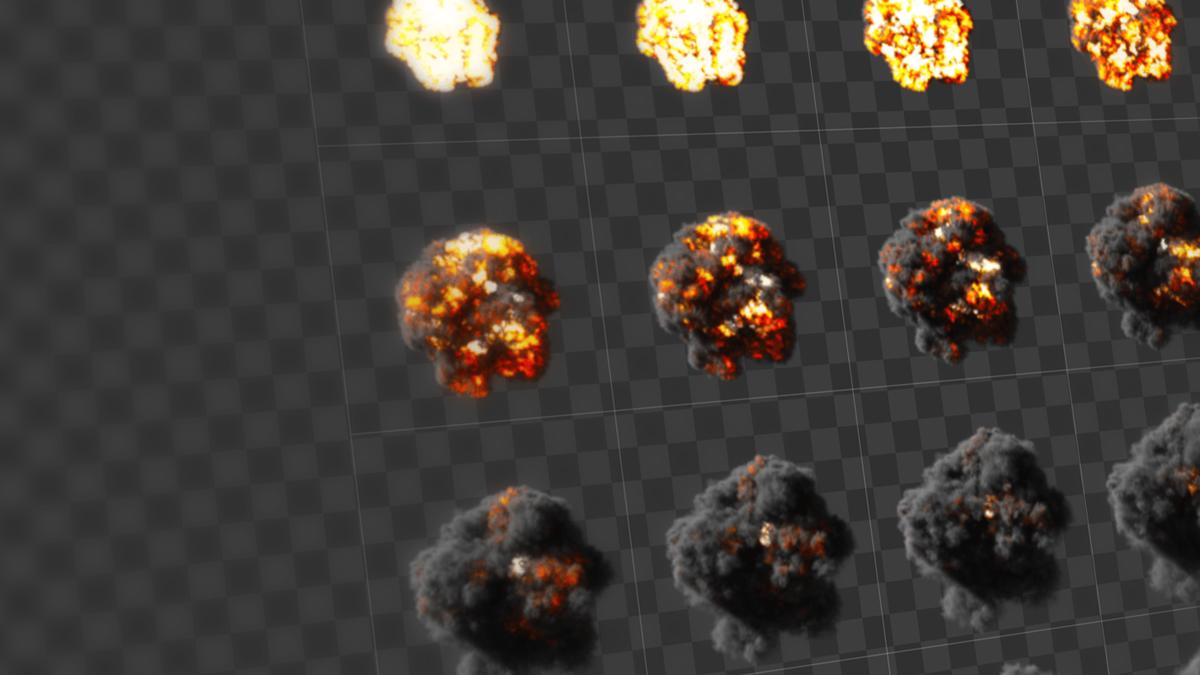 Detail Explosion Png Sequence Nomer 11