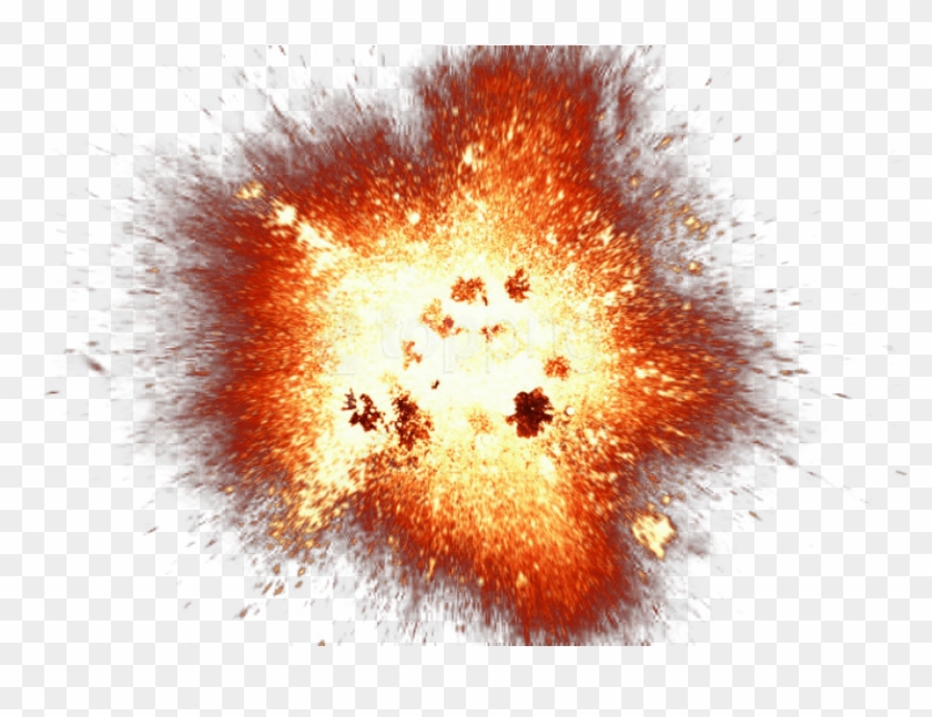 Detail Explosion With No Background Nomer 2