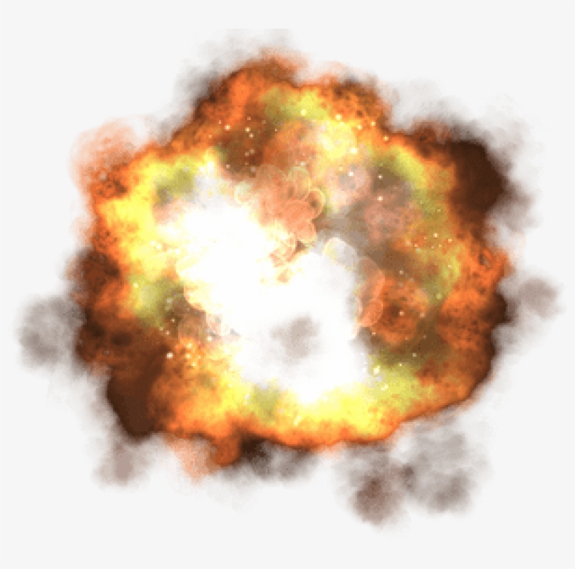 Detail Explosion With No Background Nomer 35