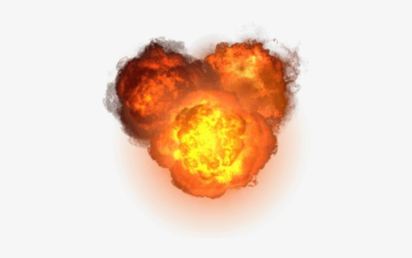 Detail Explosion With No Background Nomer 43