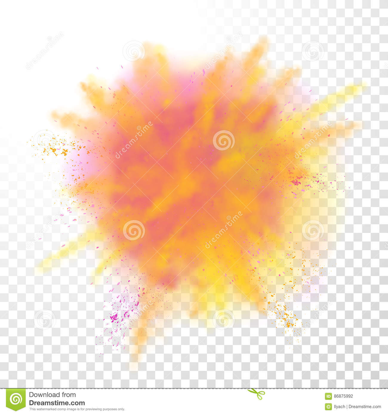 Detail Explosion With No Background Nomer 52