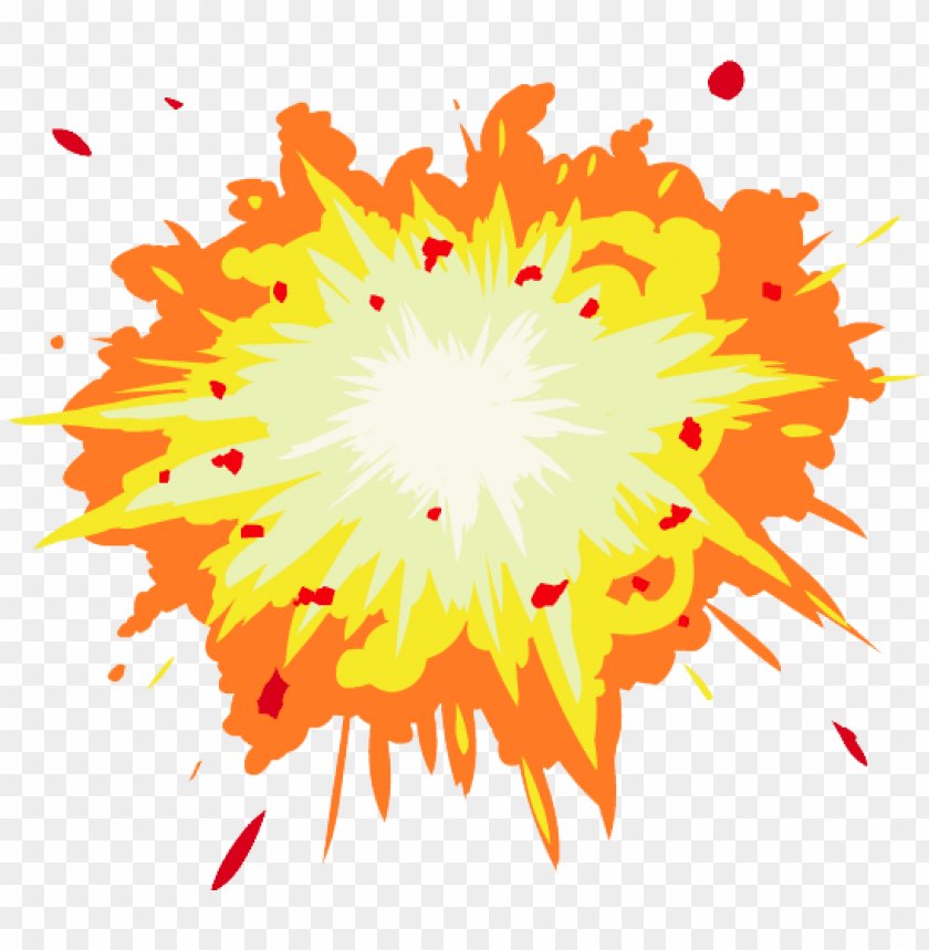 Detail Explosion With Transparent Background Nomer 43