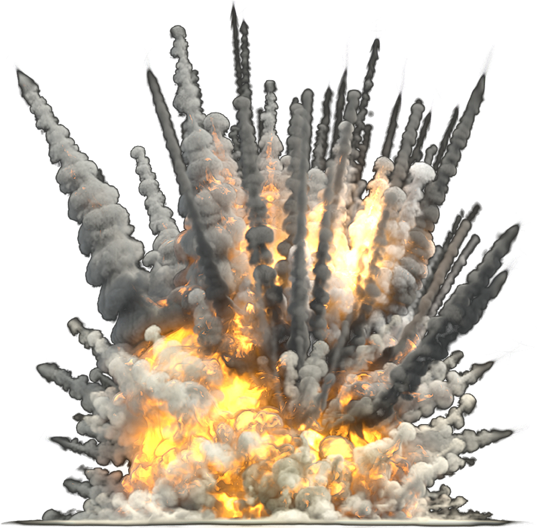 Detail Explosions Png Nomer 7