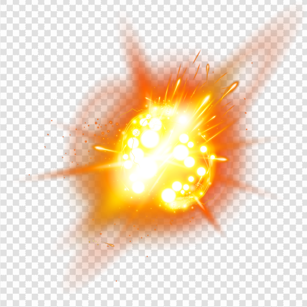 Detail Explosions Transparent Nomer 18