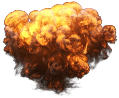 Detail Explosions Transparent Nomer 25