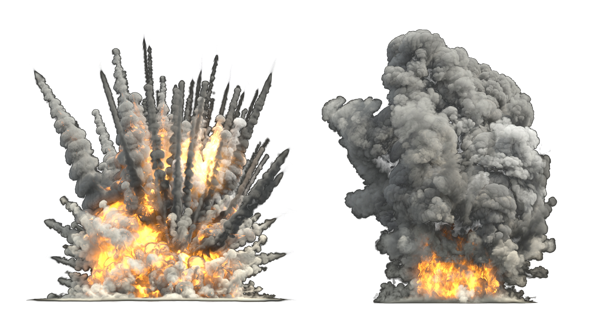 Detail Explosions Transparent Nomer 31