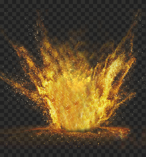 Detail Explosions Transparent Nomer 33